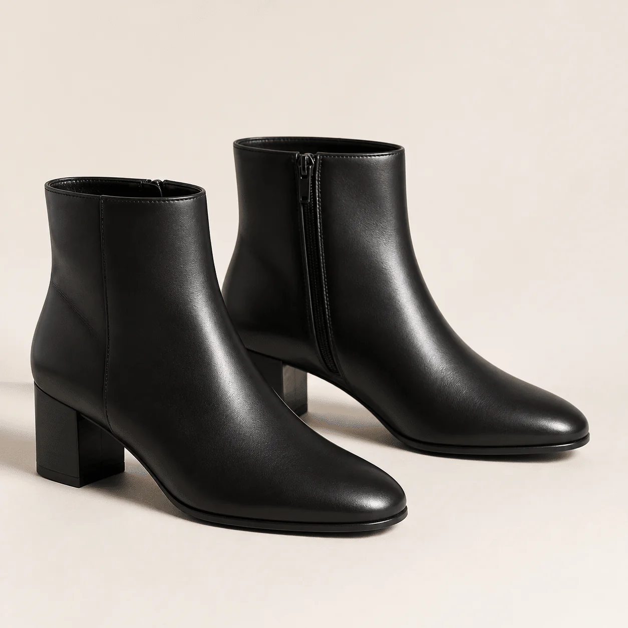 Claudine Leather Ankle Boot