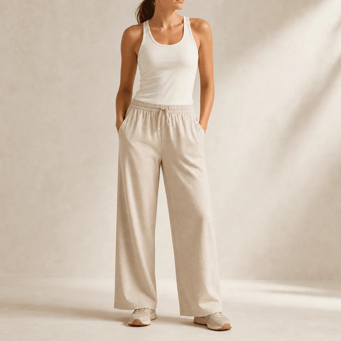 Paloma Camp Wide-Leg Pant