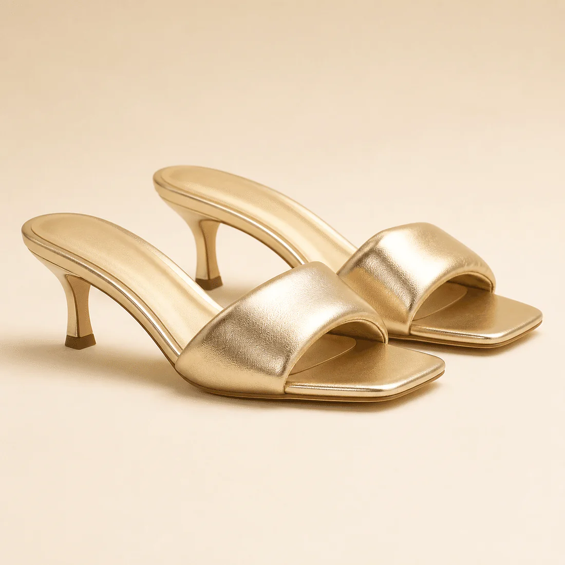Anais Kitten-Heel Mule